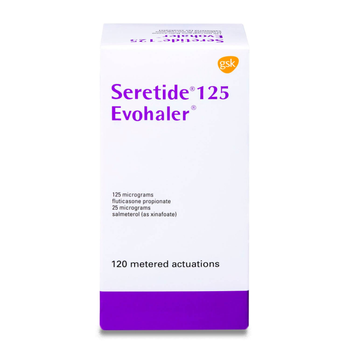 Seretide 125mcg Evohaler 1Piece