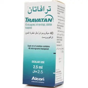 Alcon Travatan 0.004mcg/ml Eye Drops 2.5Ml