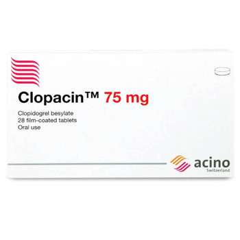 Clopacin 75mg Tablets 28Tablets