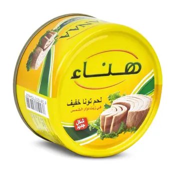 Hanaa Light Meat Tuna in Sunflower Oil 185g