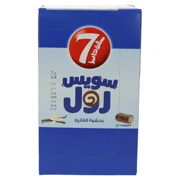 7 Days Vanilla Mini Roll Cake 12x20g