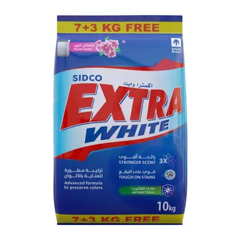 SIDCO Extra White High Foam Detergent 10kg