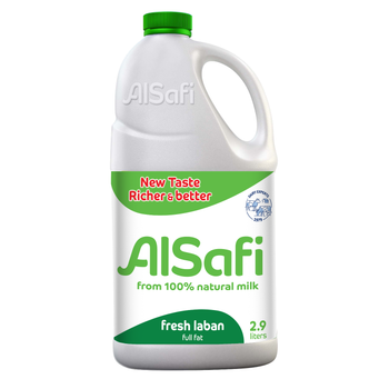 Alsafi Full Fat Fresh Laban 2.9 L