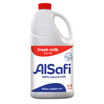 Alsafi Low Fat Fresh Milk 1.5L