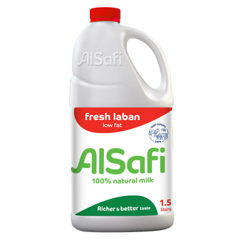 الصافي لبن  قليل الدسم 1.5 لتر