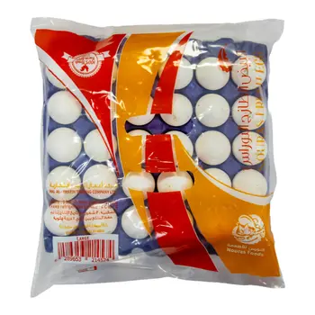 نورس أبيض بيض كبير 30قطعة