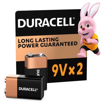 دوراسيل مونيت 9 فولت 2 حبة 1قطعة