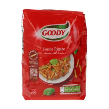 قودي معكرونه أقلام مخططة 450جرام