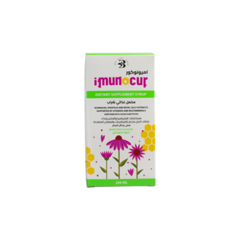 Imunocur Echinacea Propolis Royal Jelly Syrup 200ml