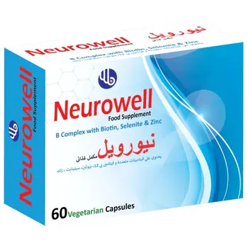 Neurowell B Complex Food Supplement 60 Capsules