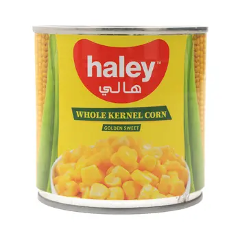 Haley Golden Sweet Whole Kernel Corn 340g