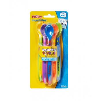 Nuby Long Handle Weaning Spoons 1Piece