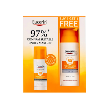 Eucerin Sun Anti-Age Sunscreen 2Pieces