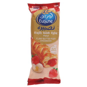 لوزين فطيرة هشة بالزبدة و الفراولة 80جم