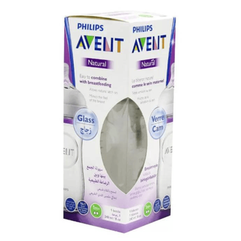 أفنت ناتشرال رضاعة زجاج 240 مل
