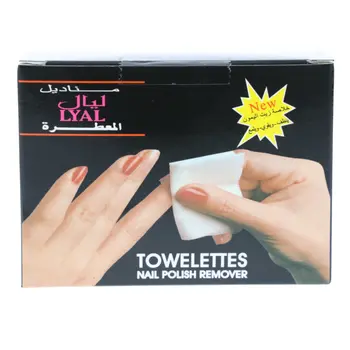 Lyal Nail Polish Remover Tissues 24 Pieces