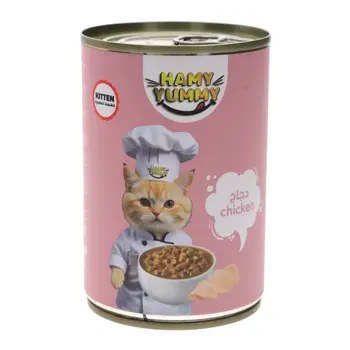 هامي يامي طعام قطط صغيرة دجاج صوص 400جرام