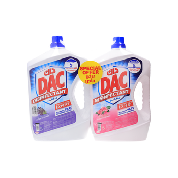 DAC Lavender Rose Disinfectant Floor Cleaner 3L DAC Desinfectant  3L LAVENDER + Rose 3L