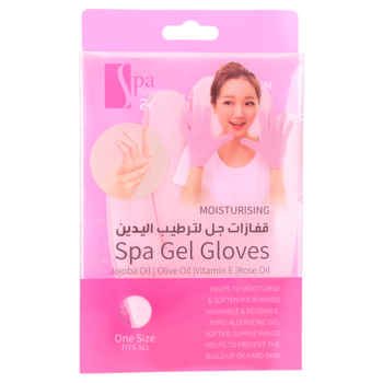 Spa System Moisturising Spa Gel Gloves One Size