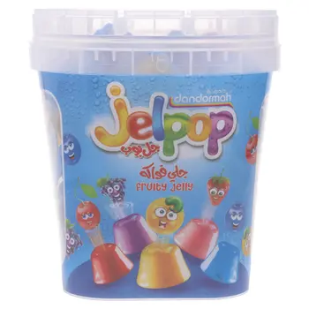 دندرمة جلي بوب الفواكة جار 100 حبة