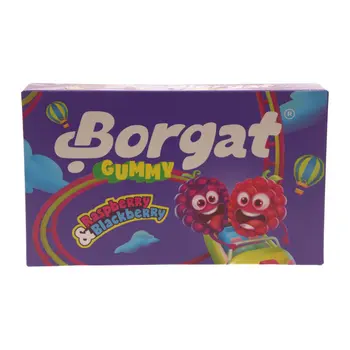Borgat Raspberry & Blackberry Gummy 80g
