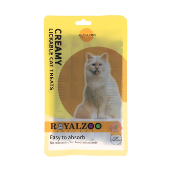 رويال زو مكافآت قطط دجاج فاخرة 5×15جرام