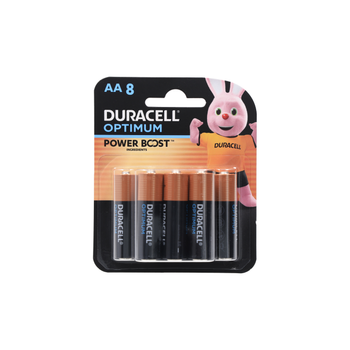 Duracell Optimum Alkaline Batteries 8 Pieces