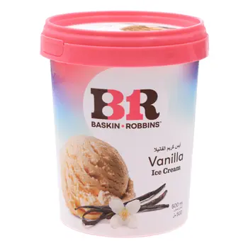 Baskin Robbins Vanilla Ice Cream 500ml
