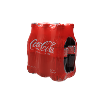 كوكاكولا زجاجة مشروب غازي حزمة 6 × 250مل