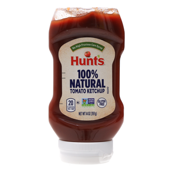 هانتس كاتشب طماطم طبيعي 100٪ 397جرام