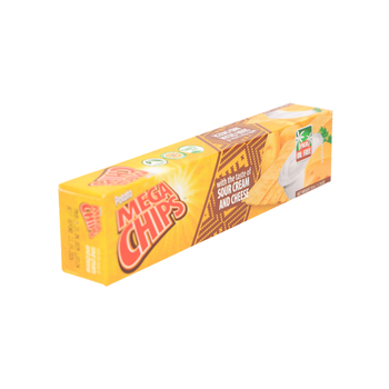 Mega Chips Sour Cream And Cheese Potato Chips 50g