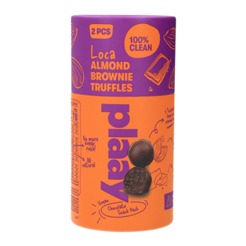 Plaay Almond Brownie Chocolate Truffles 30g