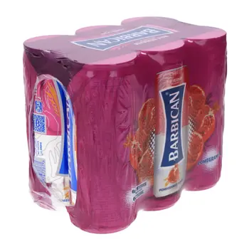 Barbican Pomegranate Malt Beverage 250Ml × 6Packs