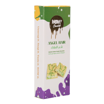 Wow! ⁠Angel Hair ⁠⁠White Chocolate With Matcha 50g