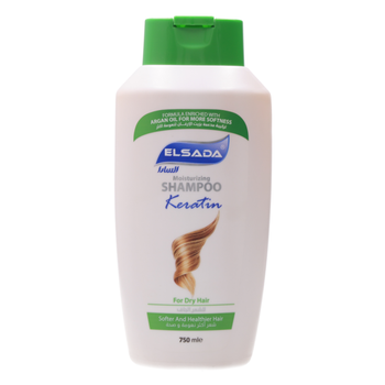السادا شامبو بالكيراتين للشعر الجاف 750مل