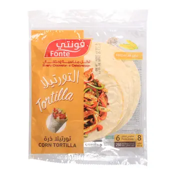 فونتي تورتيلا الذرة الطازجة 250جرام
