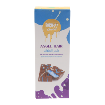 Wow! ⁠⁠Angel Hair Milk Chocolate With Blue Cotton Candy 50g