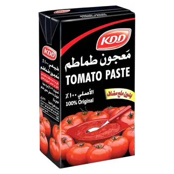 كي دي دي معجون طماطم طبيعي 100% 135جرام