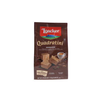Loacker Espresso Quadratini 110g