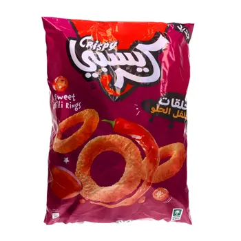 كريسبي رينجز حلو وحار 16×18جرام