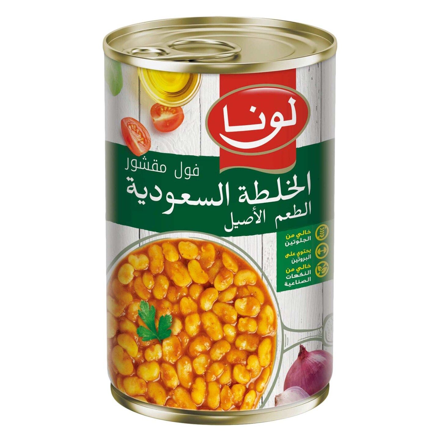 لونا فول مدمس مع الوصفة السعودية 450جرام