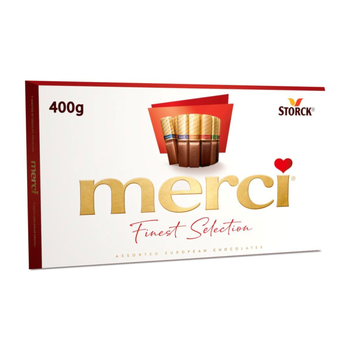 ميرسي شوكولاتة متنوعة التشكلية الحمراء 400جرام