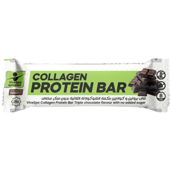 Vivespo Collagen Triple Choc Ptn Bar 50g