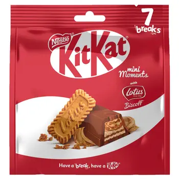 Nestle KitKat Mini Moments Lotus 116.2g