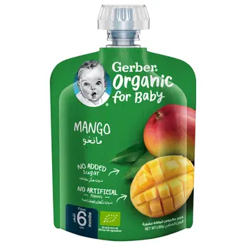 Gerber Organic Mango Baby Food 90g