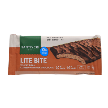 سانتفيري لايت بسكويت بالحليب والشوكولاتة خالي من السكر 17جرام