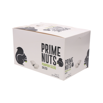 Prime Nuts Salted Pumpkin Seeds 24x20g Pack