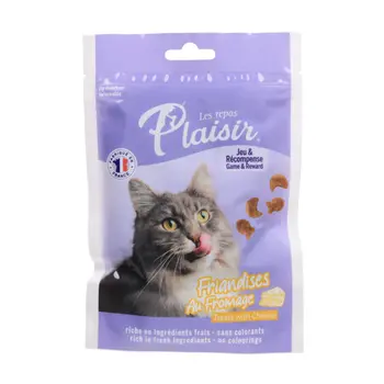 بلازير كير بسكويت قطط بطعم الجبن 85جرام