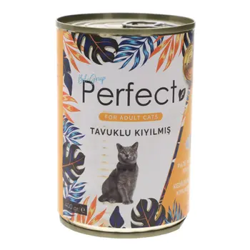 بيرفكت طعام قطط باتيه بالدجاج 400جرام
