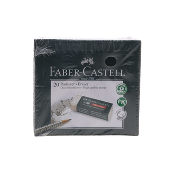 جرافيت كاستيل محاية مع غلاف خالية من PVC  ابيض 20قطعة